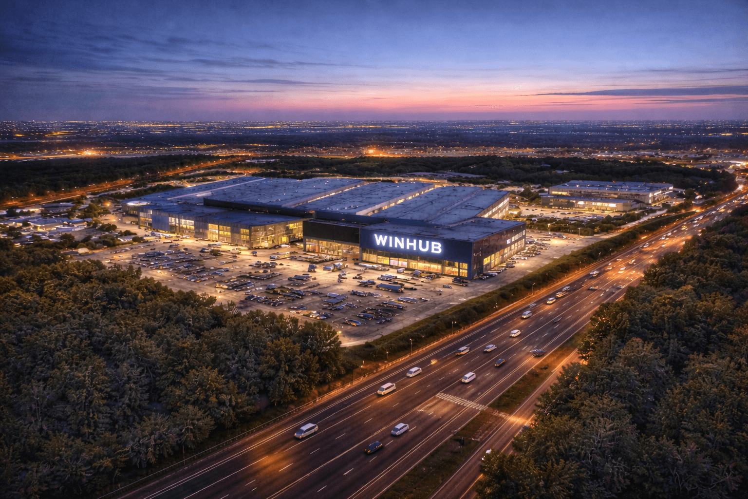 Warehouse facade (placeholder)